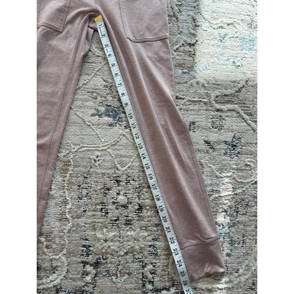 OFFLINE By Aerie Real Me Warmup Drawcord Leggings Light‎ Pink Size Medium Cozy - Picture 7 of 7